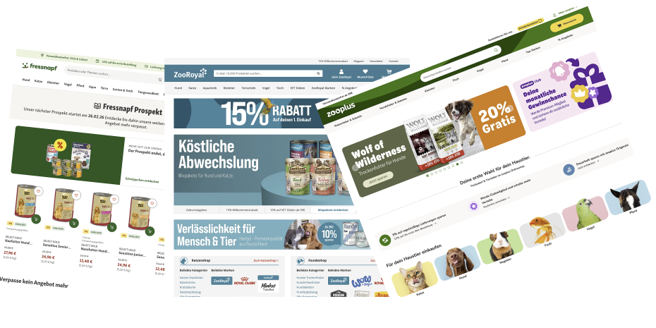 Die Preise aus &nbsp;den drei ­großen deutschen &nbsp;Onlineshops für Heimtierfutter &nbsp;erfasst der PetFood Index &nbsp;in Echtzeit.