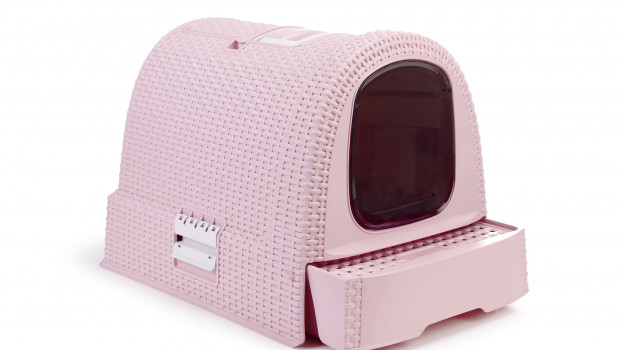 Beeztees, Curver-Katzentoilette Rosa