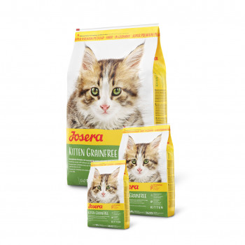 Josera petfood, Josera Kitten grainfree, Aufzuchtfutter für  Katzen