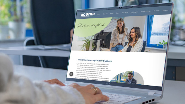 Neue Zooma-Website vereint modernes Design, klare Nutzerführung und inhaltliche Tiefe – ein Zeichen einer strategischen Weiterentwicklung, so das Unternehmen.