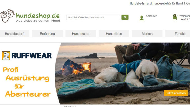 Hundeshop.de wurde zum besten Onlineshop in der Kategorie Hundebedarf gekürt.