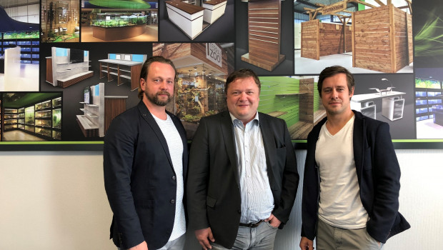 Trafen sich bei der ATL GmbH (von links): Christian von Tenspolde, Sven Horn und Sebastian Müllers.