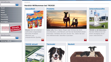 Trixie frisch im Netz