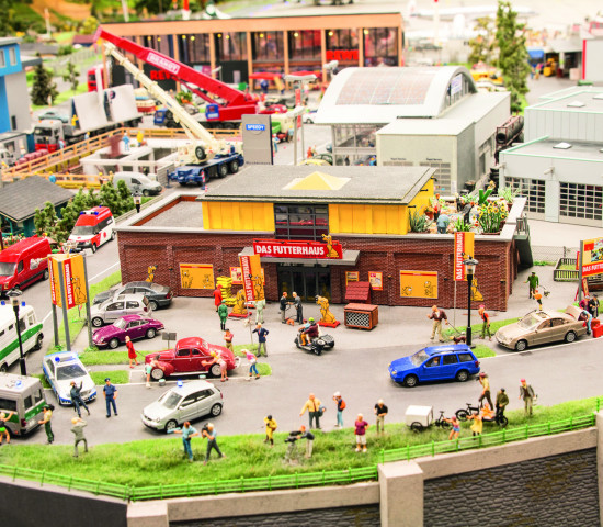 30 Jahre Futterhaus, Miniatur-Wunderland, am Tag. Bild: Miniatur-Wunderland