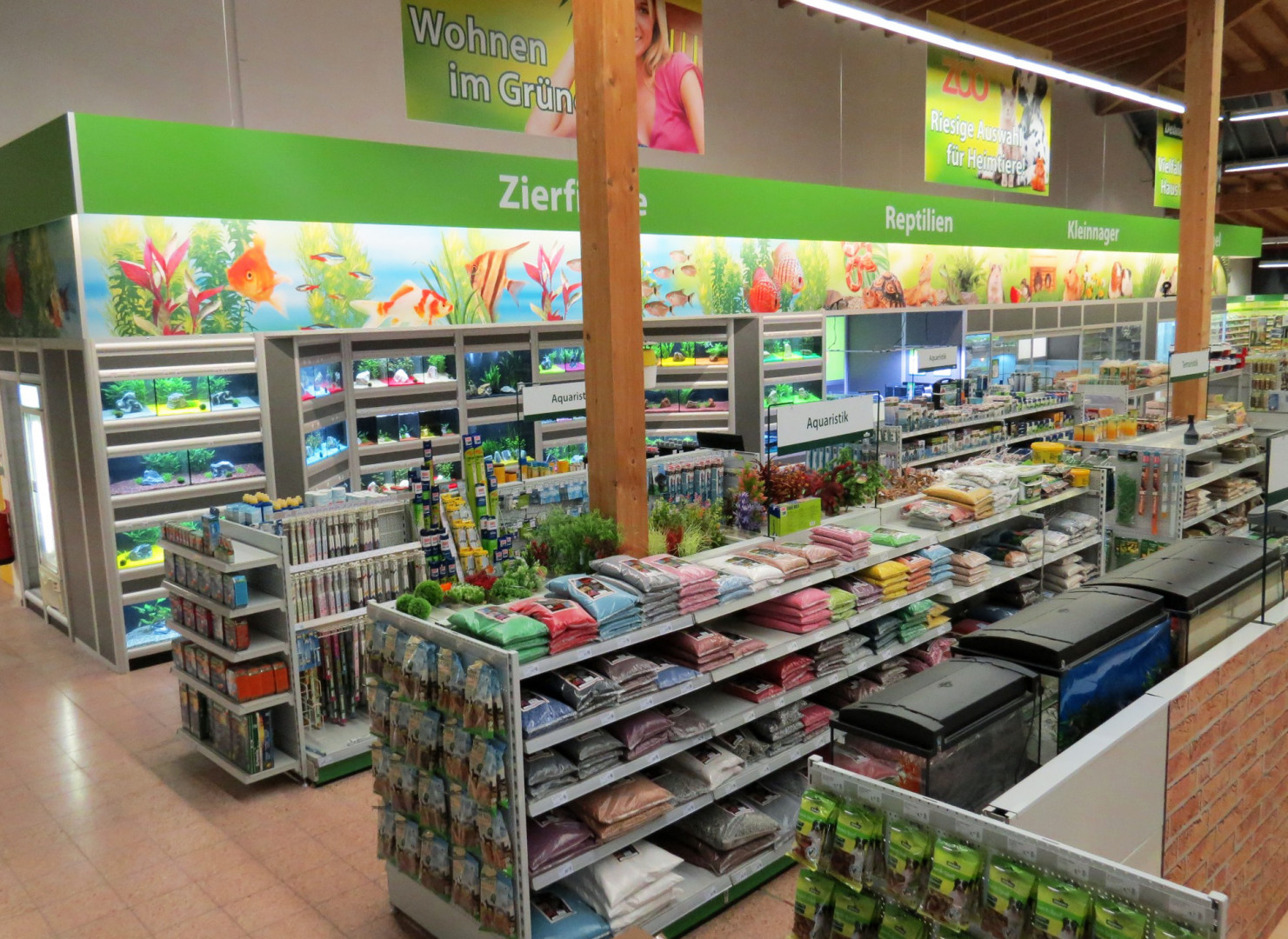 Frische Optik im Dehner Zoo