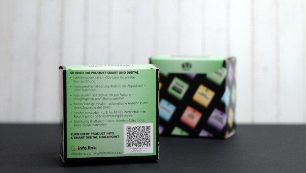 Ob Mindesthaltbarkeitsdatum, Chargennummer, Recyclinghinweise oder Echtheitsprüfung: die Informationen können in jeder gewünschten Sprache direkt per Smartphone aufgerufen werden.