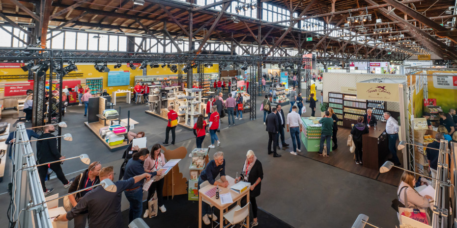 86 Aussteller präsentierten sich auf der Hausmesse von Das Futterhaus auf einer 5.600 m2 großen Ausstellungsfläche.