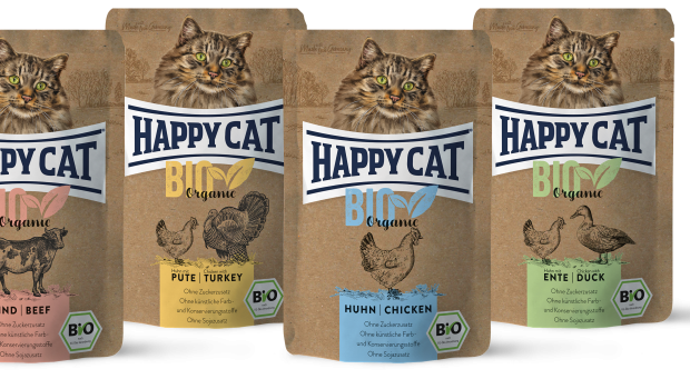 Happy Cat Bio Organic-Feuchtnahrung, Interquell