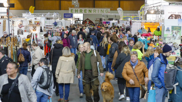 Viel los war in den Messehallen bei der Heimtiermesse Tierisch Gut.