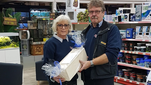 Annemarie und Klaus Sündermann feiern 25 Jahre Zoofachmarkt Zoowieso. Annemarie und Klaus Sündermann feiern 25 Jahre Zoofachmarkt Zoowieso.