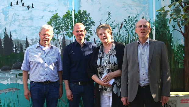 Bleiben an der Spitze des BNA, hier ein Bild von 2018 (von links): Kurt Landes, Dr. Martin Singheiser (Geschäftsführer), Dr. Gisela von Hegel und Dr. Gerhard Emonds. 