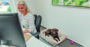 Trixie setzt auf Eignungstest für Bürohunde