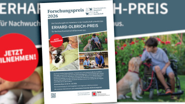 Preis für Forschung zur Mensch-Tier-Beziehung