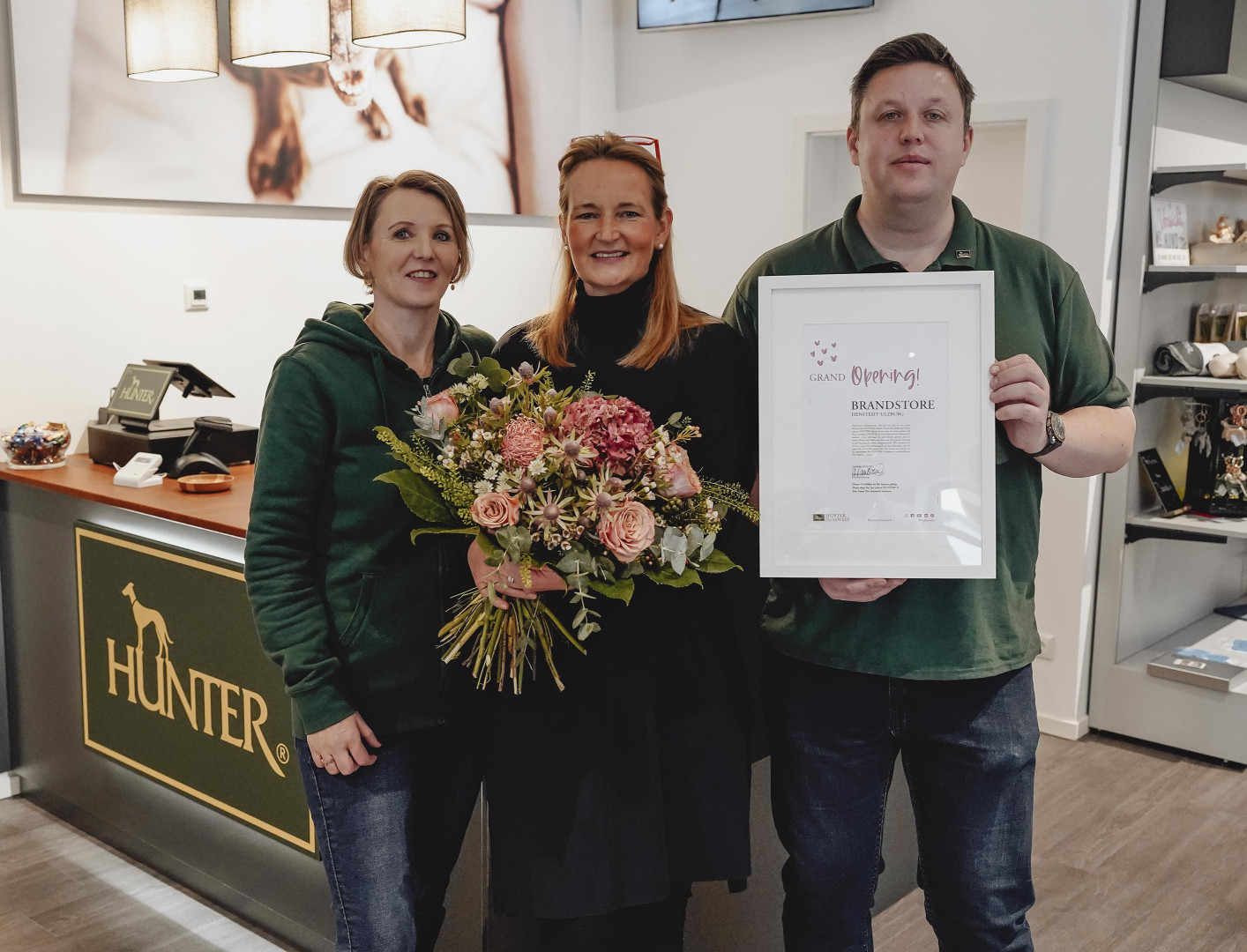 Dritter HunterBrandStore in Deuts...