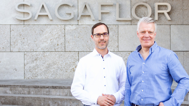 Oliver Poppitz (links) und Peter Pohl bilden die neue Doppelspitze bei der Sagaflor.