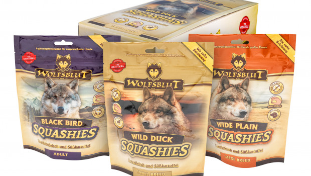 Healthfood24, Soft-Snack Wolfsblut Squashies, 