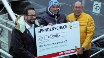 Das Futterhaus spendet für Maritime Müllabfuhr