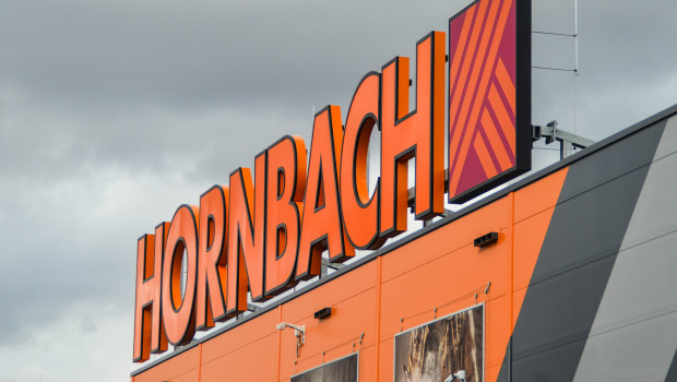 Die Hornbach-Baumärkte erzielten ein Plus von 4 Prozent. Die Hornbach-Baumärkte erzielten ein Plus von 4 Prozent.