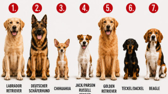 Labrador, Schäferhund, Chihuahua: Deutschlands beliebteste Hunde Labrador, Schäferhund, Chihuahua: Deutschlands beliebteste Hunde