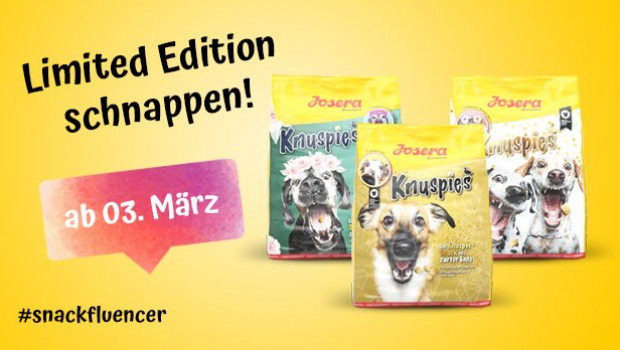 Die limitierten Produkte begleitet Josera durch eine große Kampagne. 