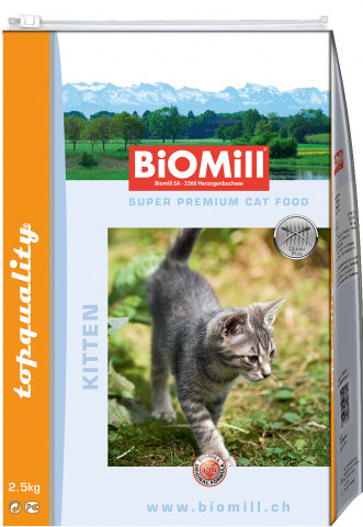 Biomill, topquality-Katzenfutter
