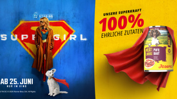 Josera Petfood startet Supergirl-Kampagne Josera Petfood startet Supergirl-Kampagne