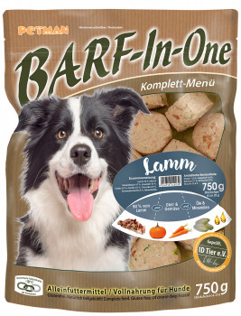 Hundt Tiefkühlprodukte, Petman Barf-In-One Lamm