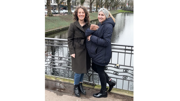 Die beiden Gründerinnen Mona Hobusch (links) aus Paderborn und Christina Monz aus Breitenheim.