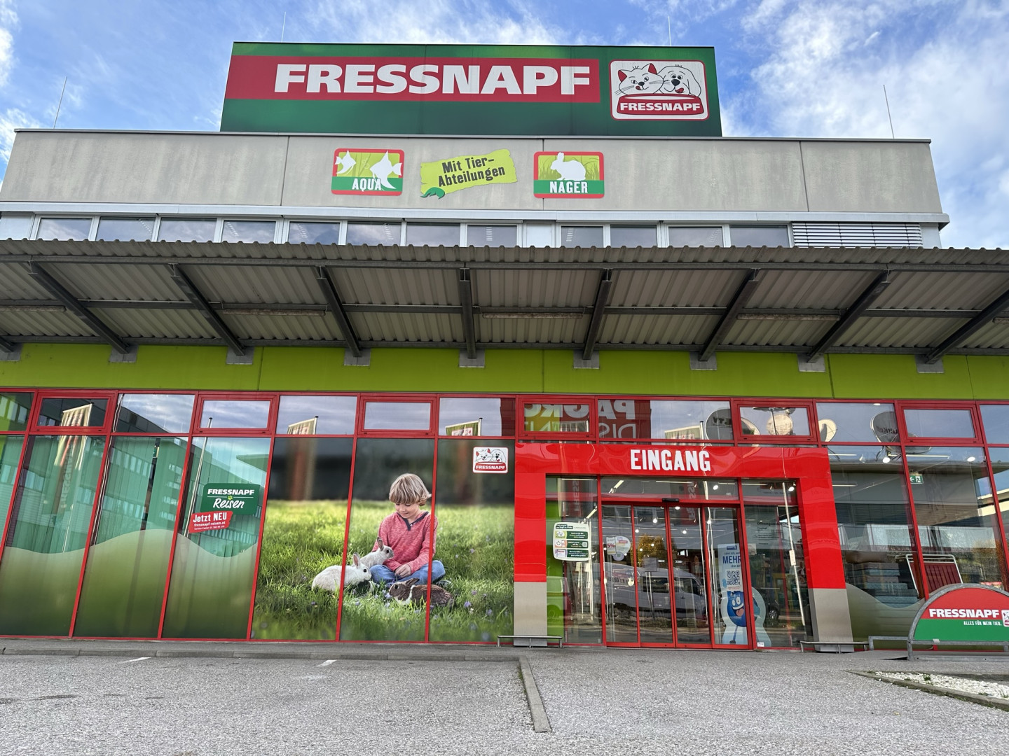 Fressnapf Österreich bleibt am 8. D...
