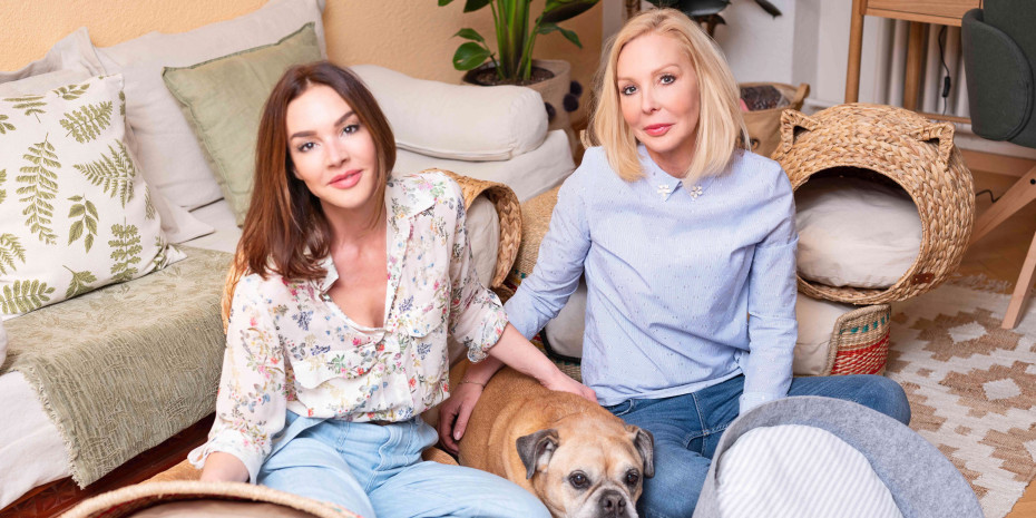 Die Schwestern Sarah (links) und Kerstin Walser behaupten sich auch in wirtschaftlich schwierigen Zeiten mit ihrem Unternehmen Pet & Co.