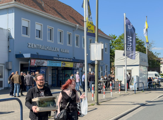 Der neue Veranstaltungsort kam gut an. Der neue Veranstaltungsort kam gut an.