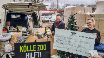 Kölle Zoo sammelt für Tierheime