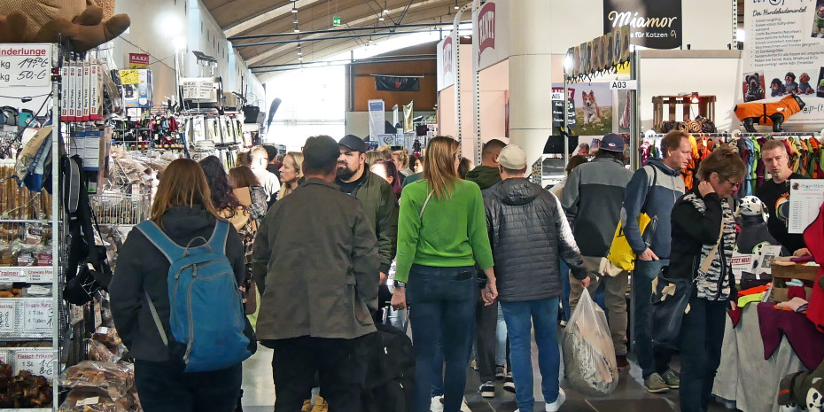 Vor allem in Halle 1 herrschte fast während der gesamten  Messezeit Hochbetrieb.