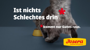 Josera: Kampagne rückt Verdaulichkeit in den Fokus
