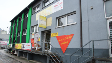 Richtig voll im Geschäft