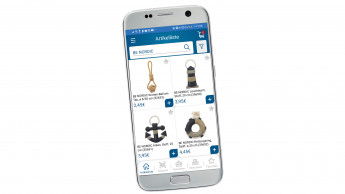 Fachhändler können in der App bestellen