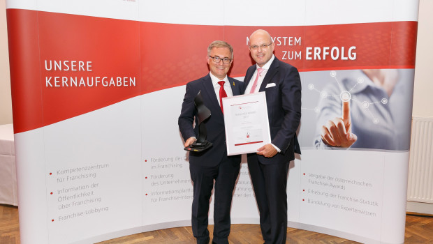 30 Jahre Futterhaus,  Geschäftsführer Norbert Steinwidder, Martin Kowatsch (links)