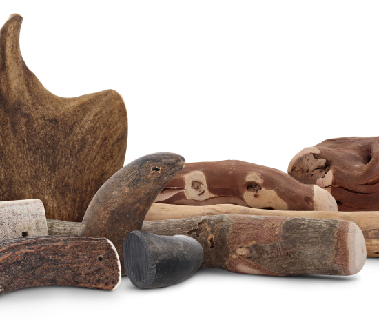 Nachhaltige Kauartikel von Chewies aus natürlichen Rohstoffen beschäftigen Hunde nicht nur, sondern bauen auch Stress ab und unterstützen die Zahnpflege.&nbsp;www.petsnature.de