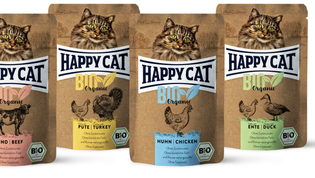 Interquell, Happy Cat Bio Organic-Feuchtnahrung