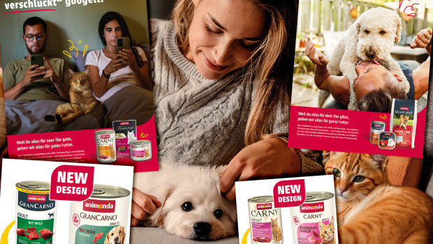 Neues Logo und Design bei Animonda, dazu gibt es eine Werbekampagne.