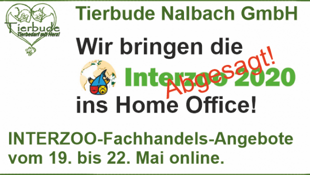 Exakt zur ursprünglich geplanten Laufzeit der Interzoo bietet Tierbude Nalbach die Ersatzaktion an.