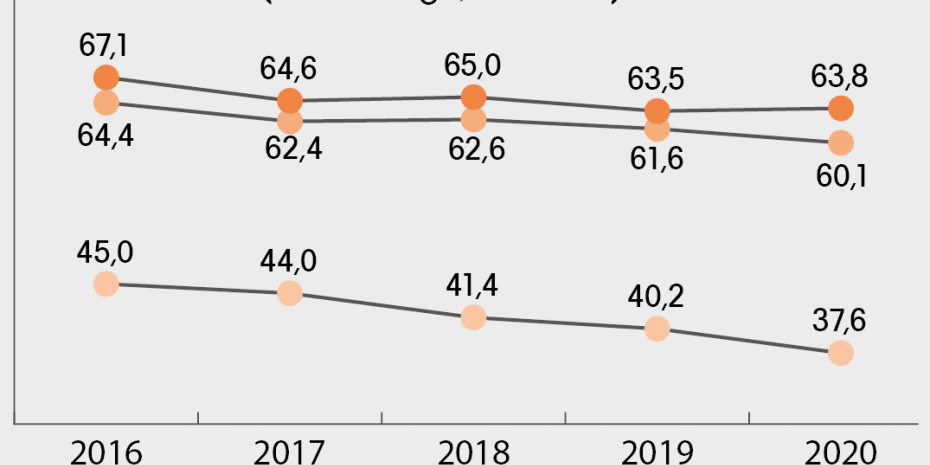 Marktanteile Heimtier Gesamt (nach Menge, in Prozent), Quelle: PLMA Jahrbuch 2021
