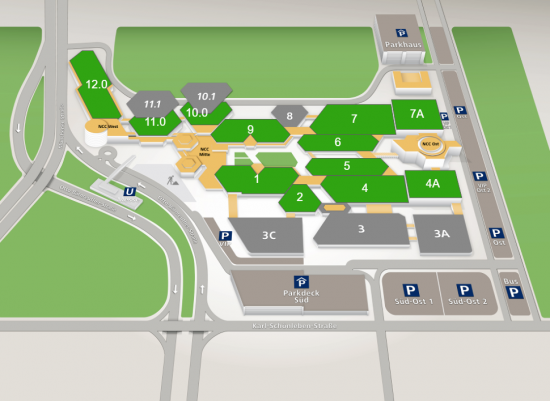 Die Interzoo 2022 wird sich über zwölf MeDie Interzoo 2022 wird sich über zwölf Messehallen erstrecken.