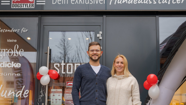 Carolin Wolf und Sebastian Wlodarczyk haben am 10. Dezember ihren Dogstyler-Standort eröffnet.