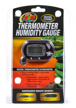 Zoo Med, Digital Combo Thermometer Humidity Gauge, 