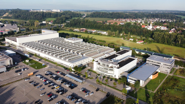 Im Bild ist das Handtmann Processing Headquarter in Biberach zu sehen. Im Bild ist das Handtmann Processing Headquarter in Biberach zu sehen.