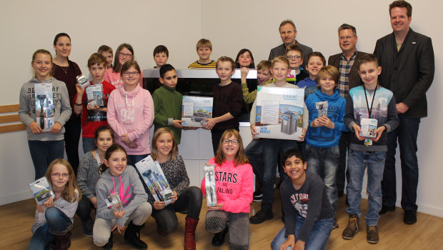 Ein 300-Liter-Aquarium wird derzeit von der Schulklasse in Lingen gepflegt. Ein 300-Liter-Aquarium wird derzeit von der Schulklasse in Lingen gepflegt.