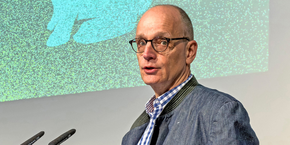 Georg Müller stellte die IVH-Kam­pagne auf der Interzoo vor.