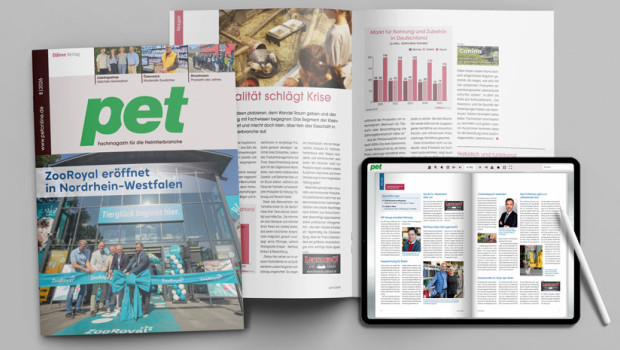 Eine vielfältige Themenmischung präsentiert die pet-Redaktion mit dem August-Heft. Eine vielfältige Themenmischung präsentiert die pet-Redaktion mit dem August-Heft.