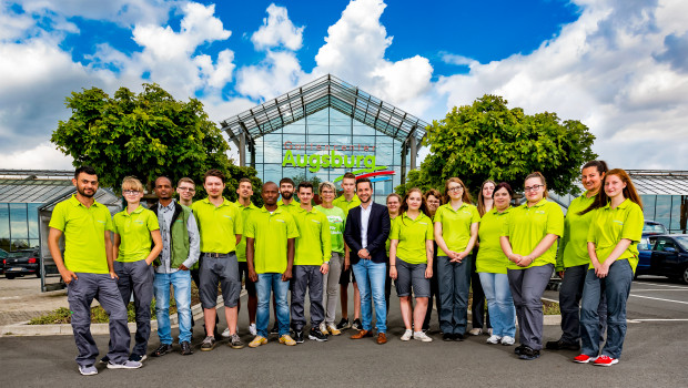 Neue Azubis bei Gartencenter Augsburg